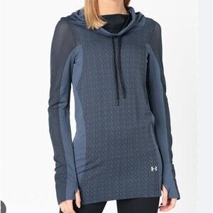 Under Armour Gray Vanish Seamless Layer Long Sleeve Fitted Sport Top XS